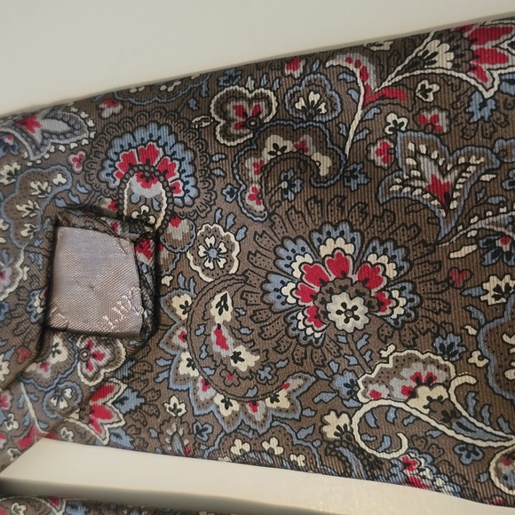 Vintage Christian Dior Men's Paisley Silk Tie| - Picture 5 of 8